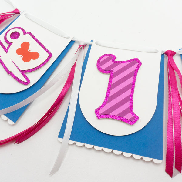 Alice in Wonderland High Chair Banner