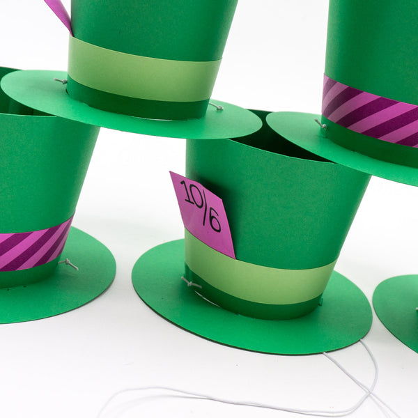 Mini Mad Hatter Party Hats