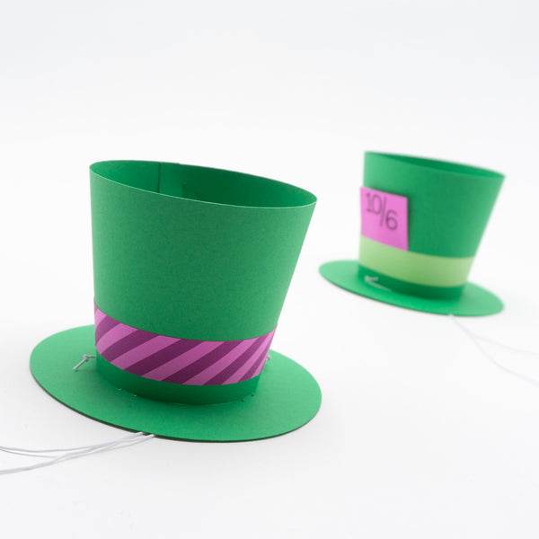 Mini Mad Hatter Party Hats