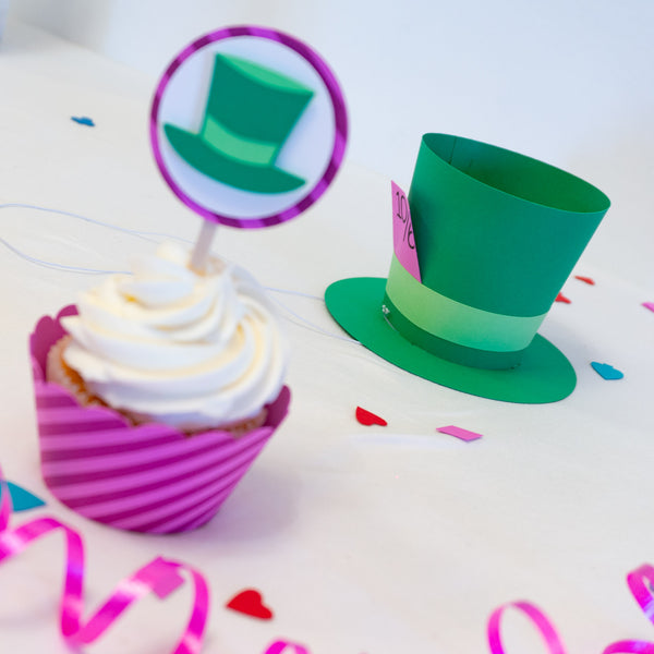 Mini Mad Hatter Party Hats
