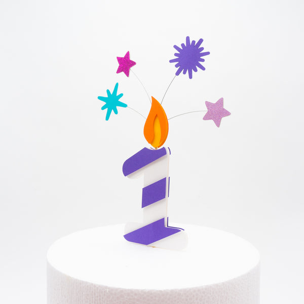 Alice in Wonderland Unbirthday Cake Topper