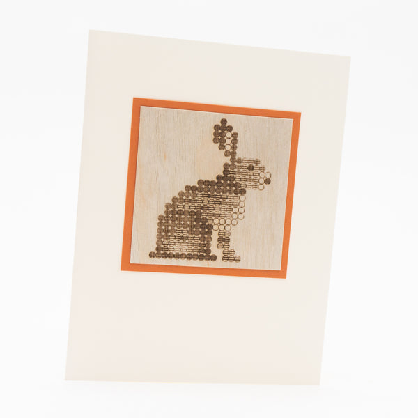 Wood Engraved Mammals Notecards