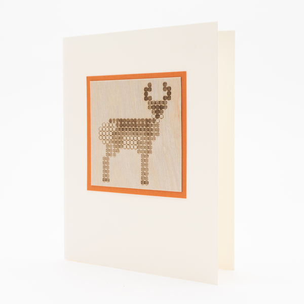 Wood Engraved Mammals Notecards