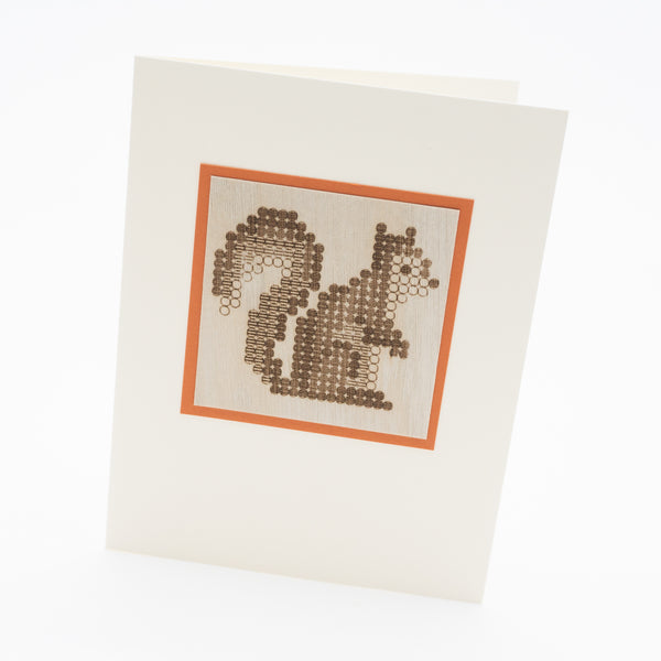 Wood Engraved Mammals Notecards