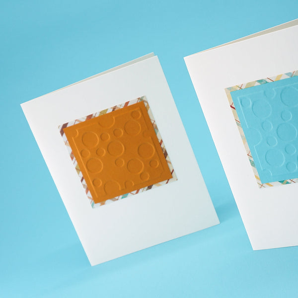Embossed Dots Notecards