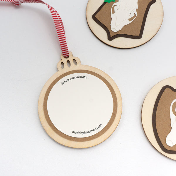 Mammal Skull Christmas Ornaments
