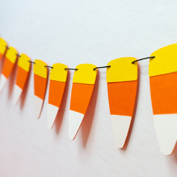Mini Candy Corn Garland