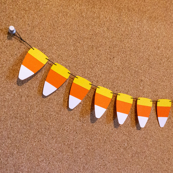 Mini Candy Corn Garland