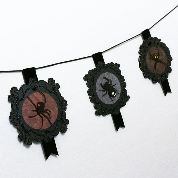 Spider Portraits Banner (2 foot)