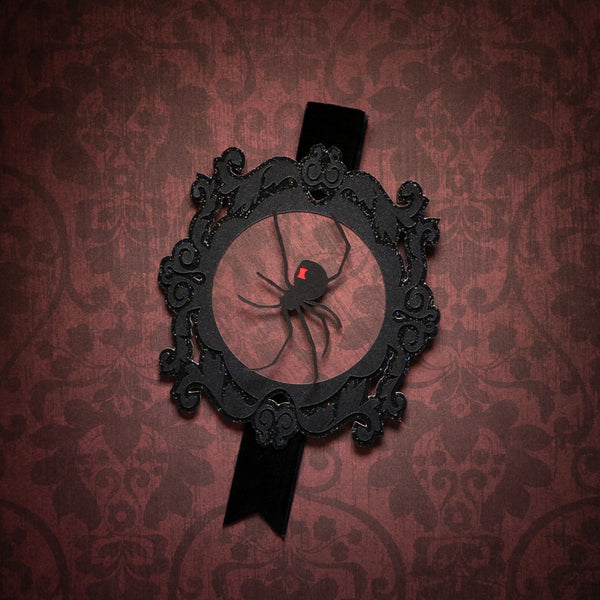 Black Widow Spider Portrait