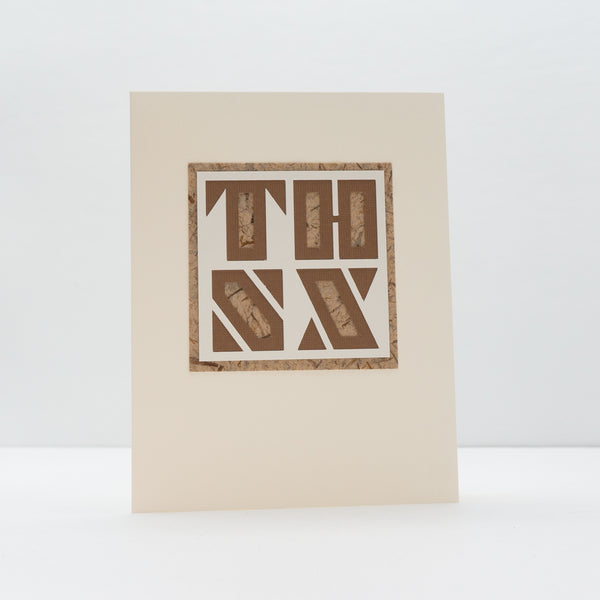 Cutout Thank You Cards
