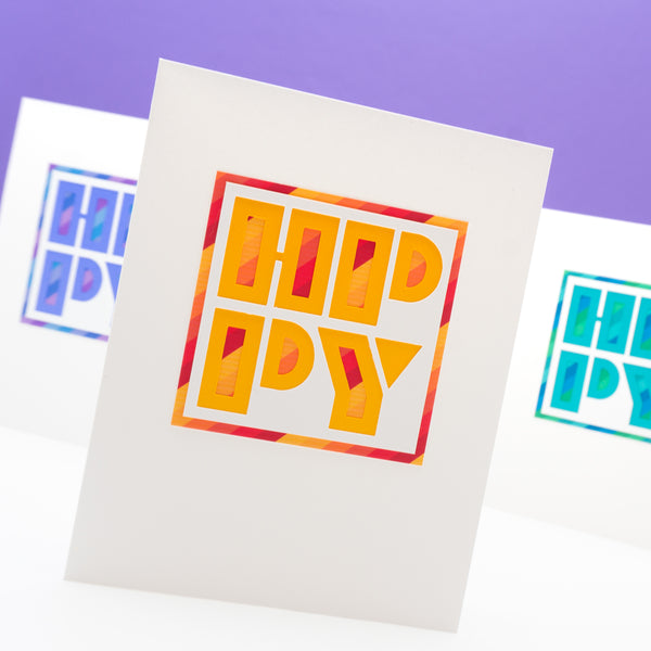 Cutout Happy Birthday Card