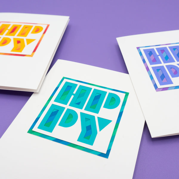 Cutout Happy Birthday Card