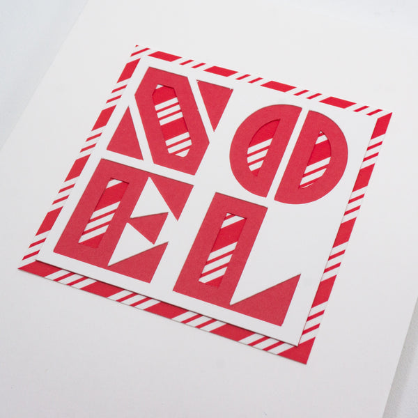 Peppermint Candy Noel Christmas Cards