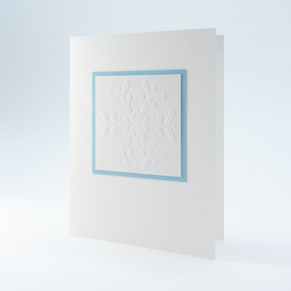 Embossed Snowflake Notecards