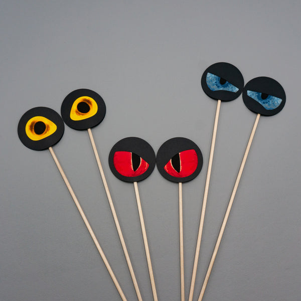 Spooky Animal Eyeball Cake Topper