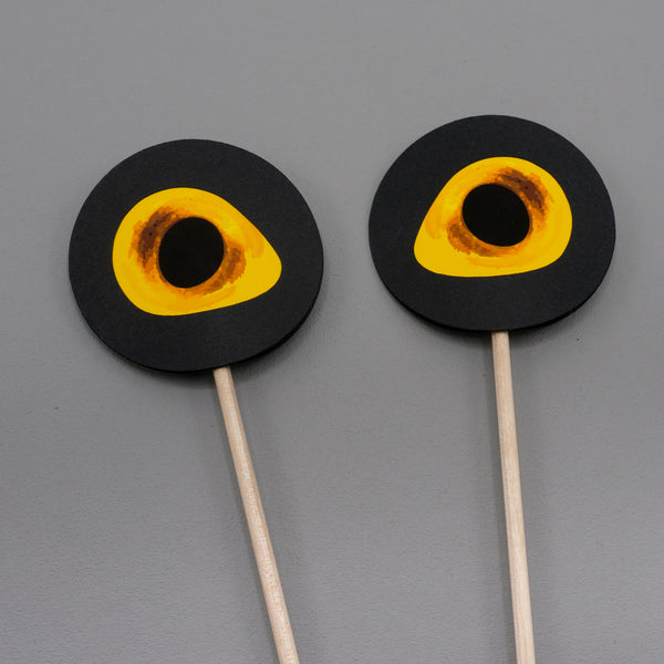 Spooky Animal Eyeball Cake Topper