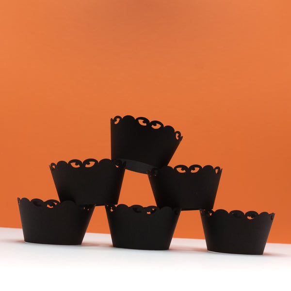 Scary Eyes Halloween Cupcake Wrappers