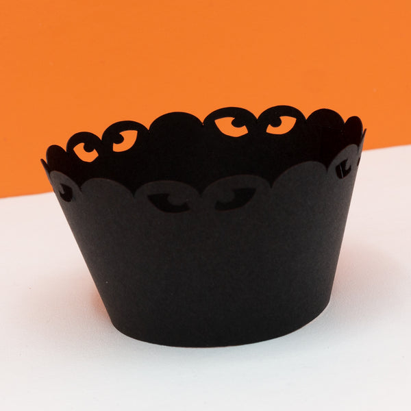 Scary Eyes Halloween Cupcake Wrappers
