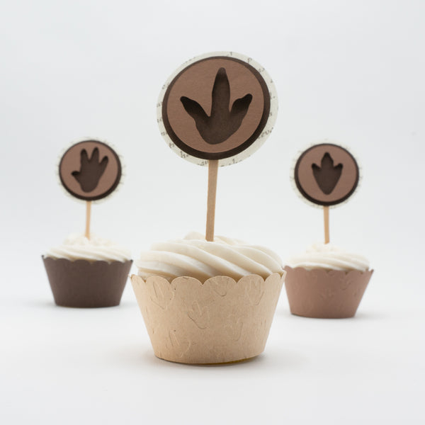 Fossil Dig Cupcake Wrappers
