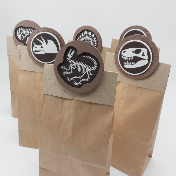 Old-timey Fossil Dig Goodie Bags