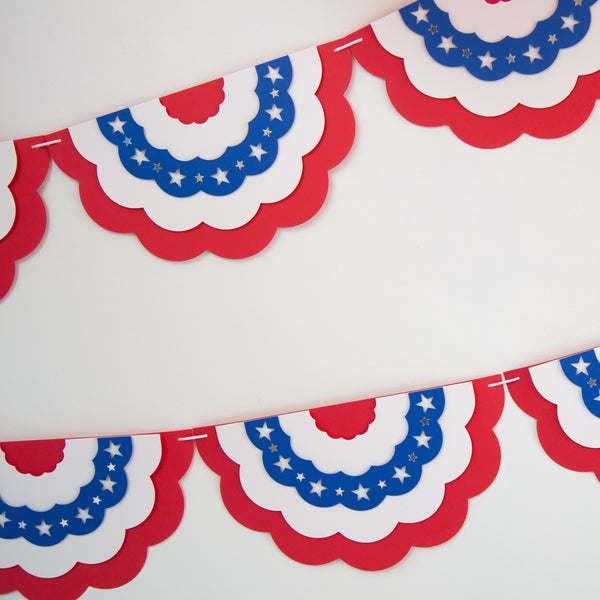 Patriotic Bunting Banners