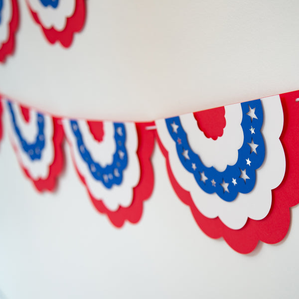 Patriotic Bunting Banners