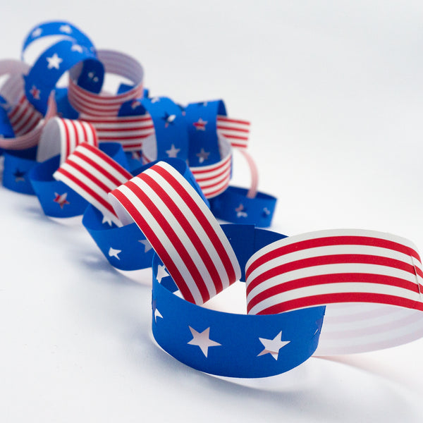 Patriotic Paper Chain