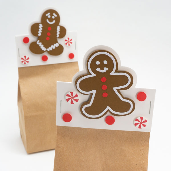 Gingerbread Cookie Goodie Bags