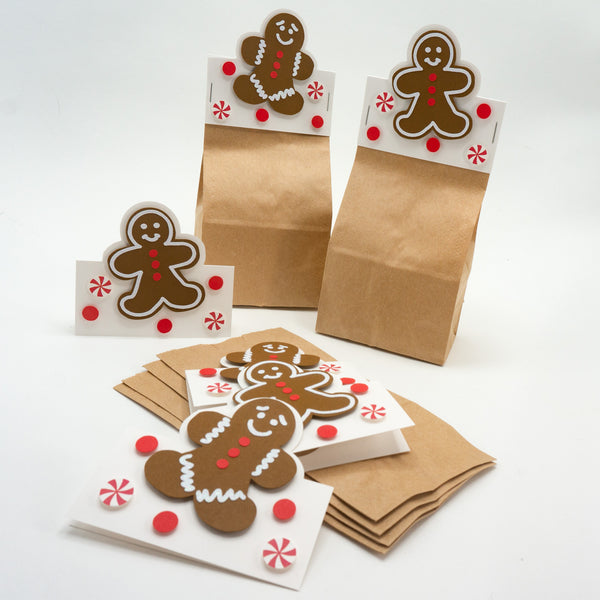 Gingerbread Cookie Goodie Bags