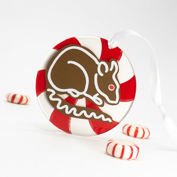 Gingerbread Cookie Mammal Ornaments