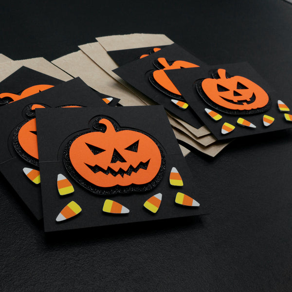 Halloween Jack-O-Lantern Goodie Bags