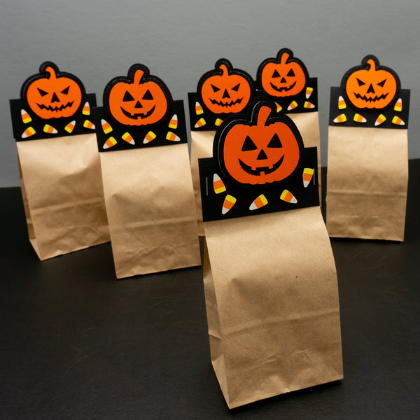 Halloween Jack-O-Lantern Goodie Bags