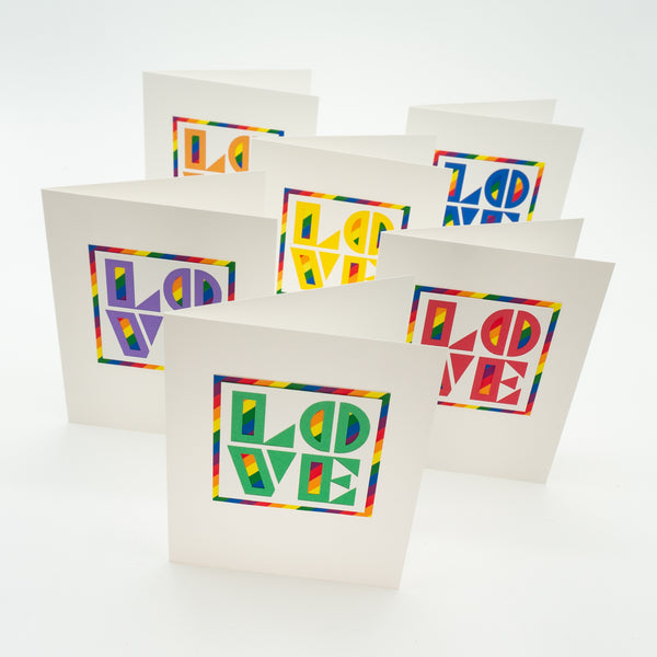 Rainbow Love Notecards