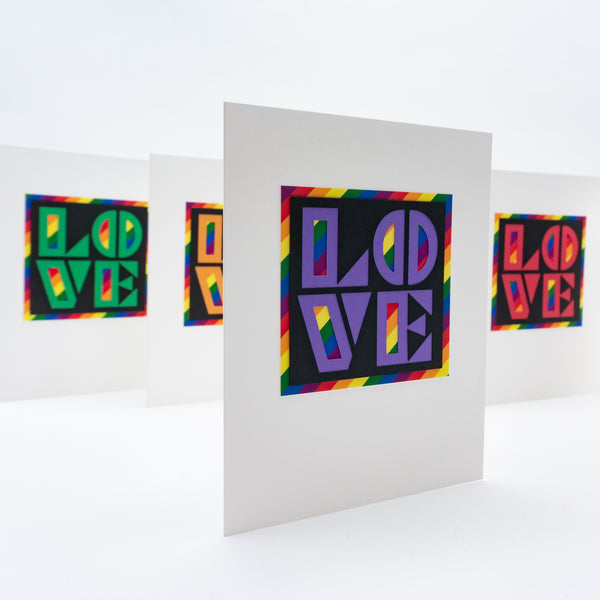 Rainbow Love Notecards