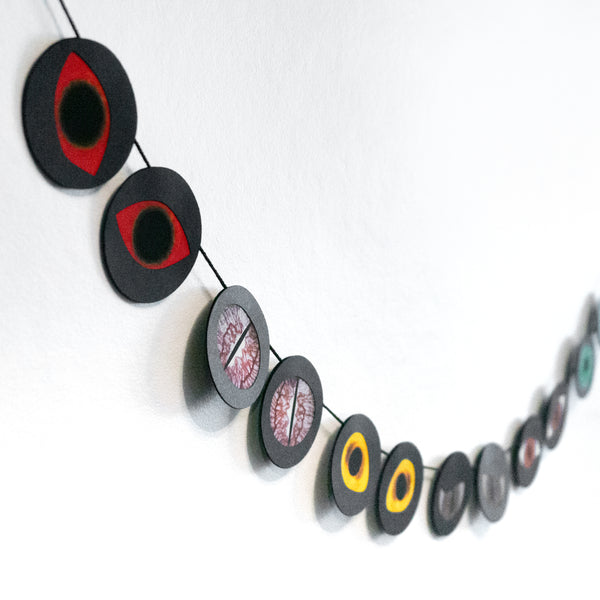 Spooky Animal Eyeball Garland