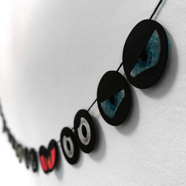 Spooky Animal Eyeball Garland