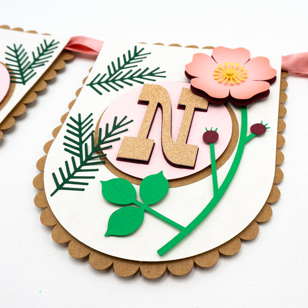 Wild Rose High Chair Banner