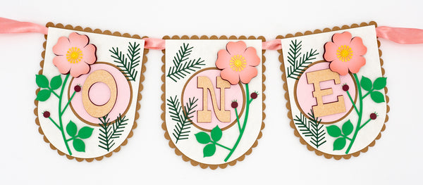 Wild Rose High Chair Banner