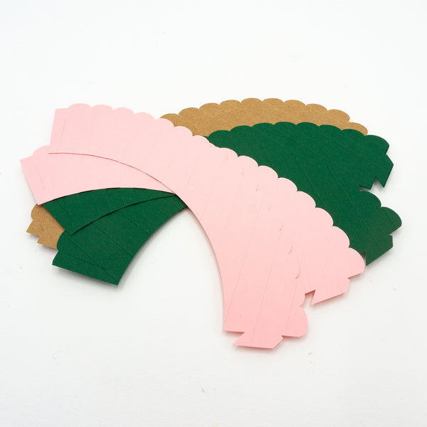 Wild Rose Cupcake Wrappers