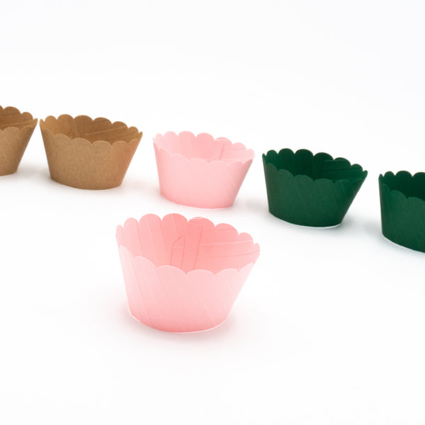 Wild Rose Cupcake Wrappers