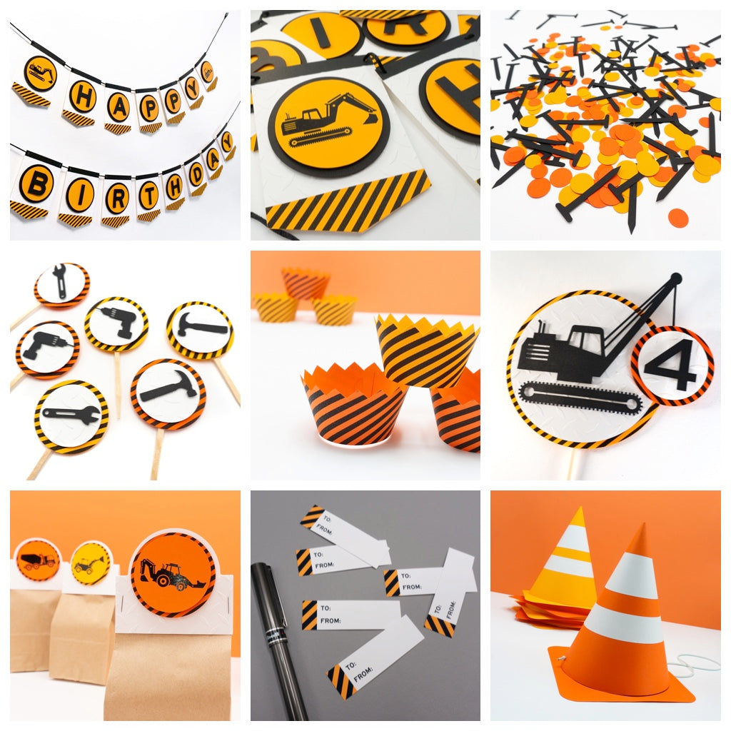 Construction Birthday Party Decorations