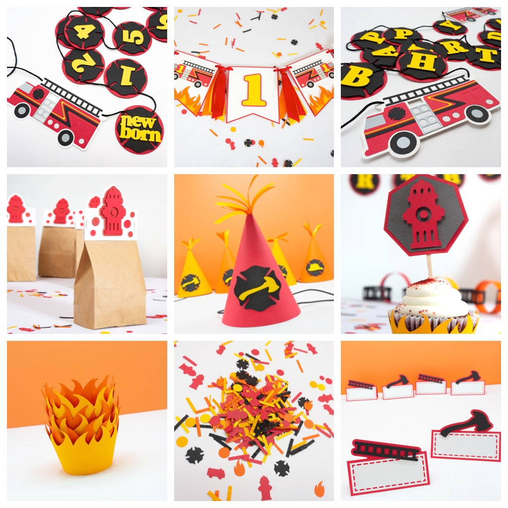 Firefighter Birthday Party Decorations