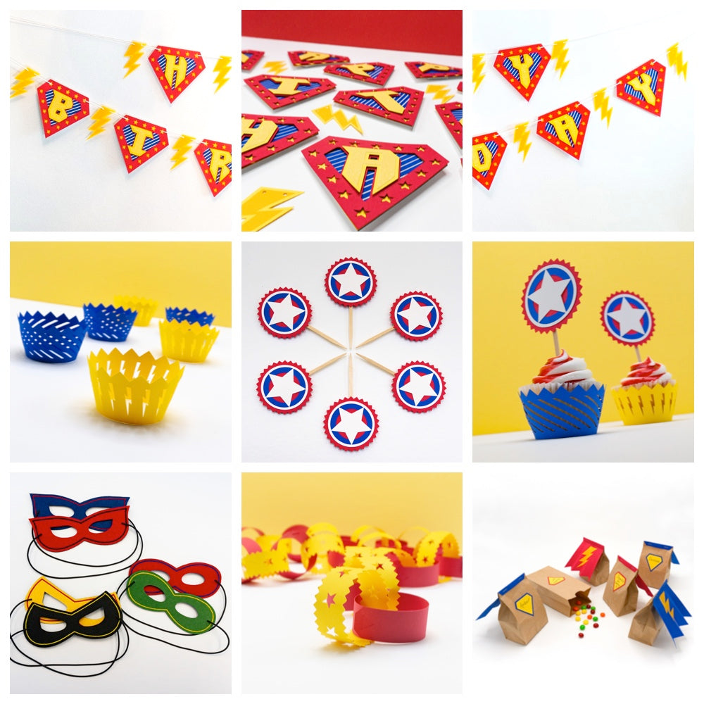 Superhero Birthday Party Decorations