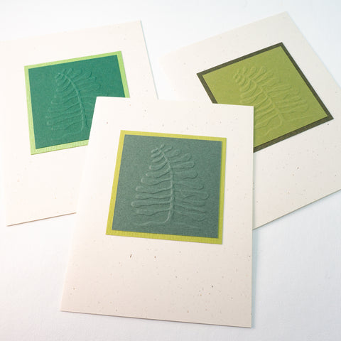 Embossed Evergreen Tree Notecards