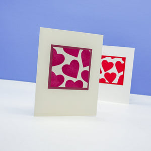 Stamped Hearts Notecards