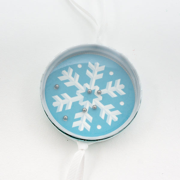 Snowflake Dexterity Puzzle Ornaments