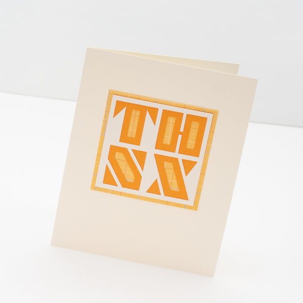 Cutout Thank You Cards