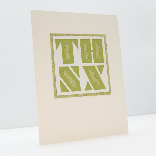 Cutout Thank You Cards