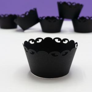 Scary Eyes Halloween Cupcake Wrappers